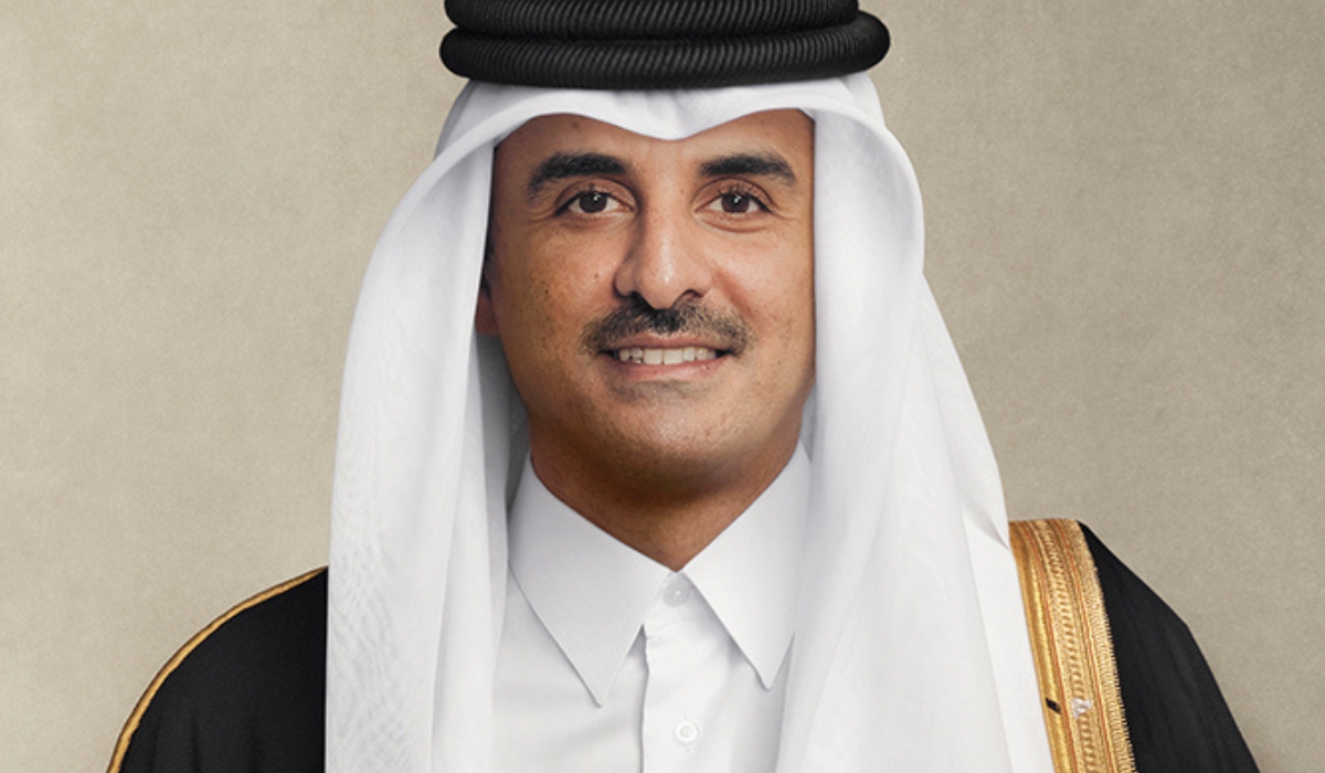 HH the Amir Receives Written Message from Egypt's President